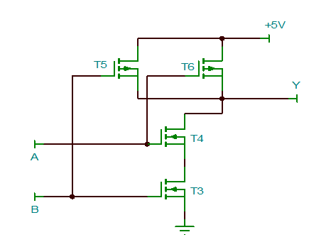 晶體管，邏輯門電路