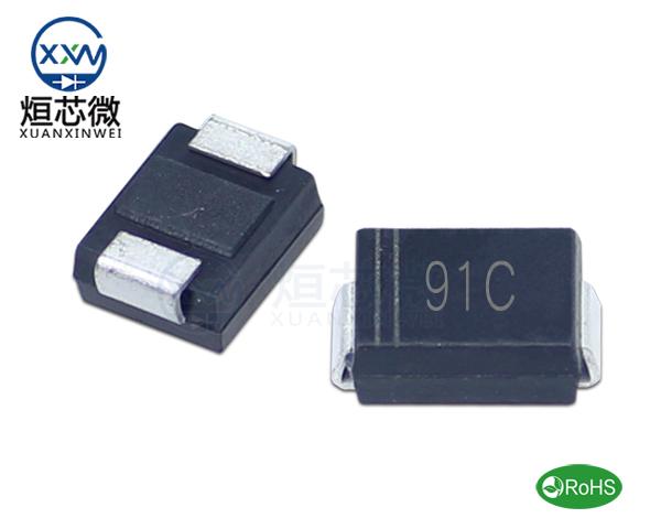 P6SMB91CA參數,TVS二極管P6SMB91CA瞬態(變)抑制二極管